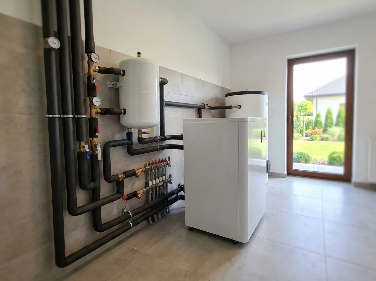 Hydraulicy INSTEC podczas pracy przy instalacji