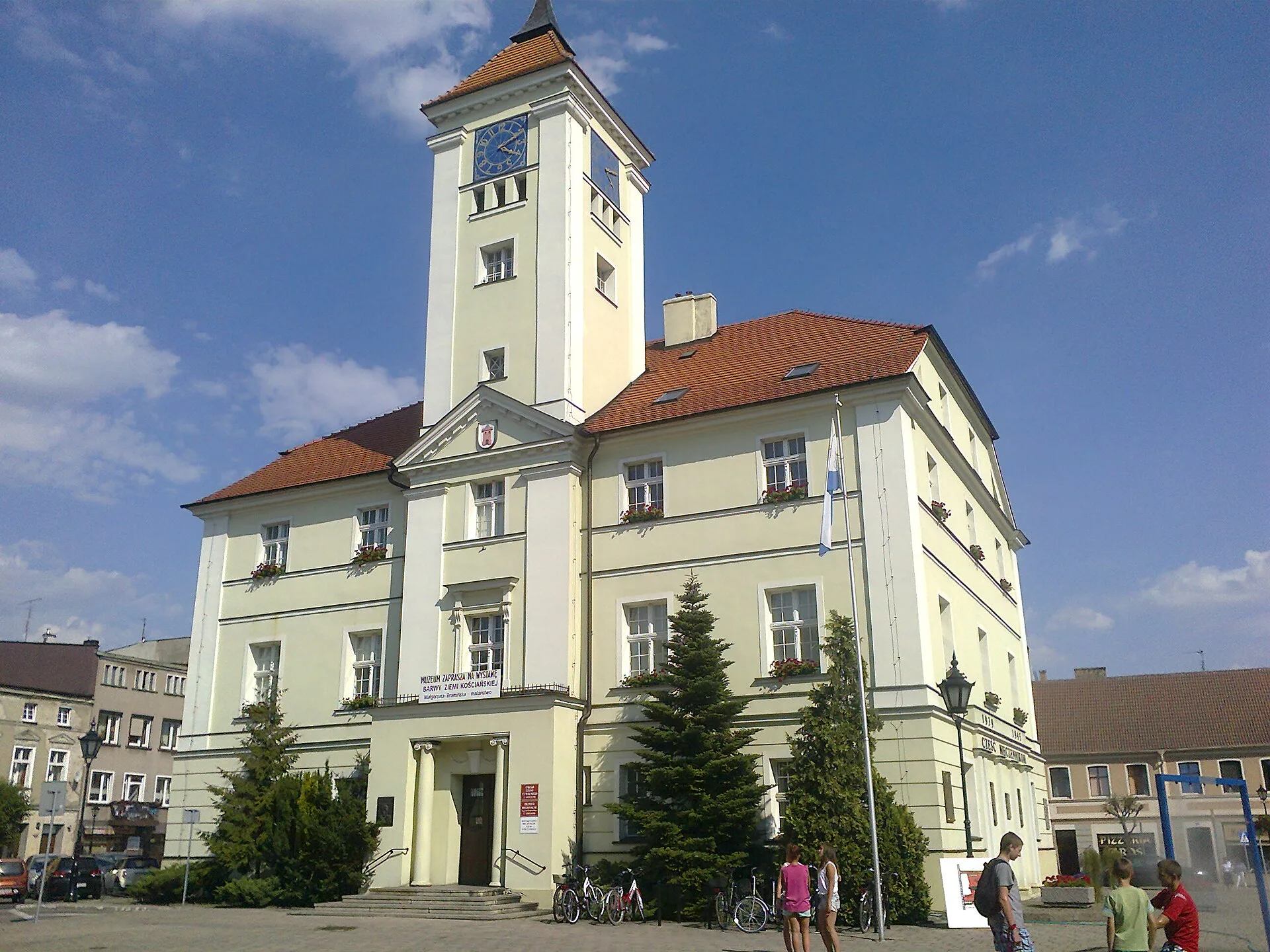 Kościan - widok miasta