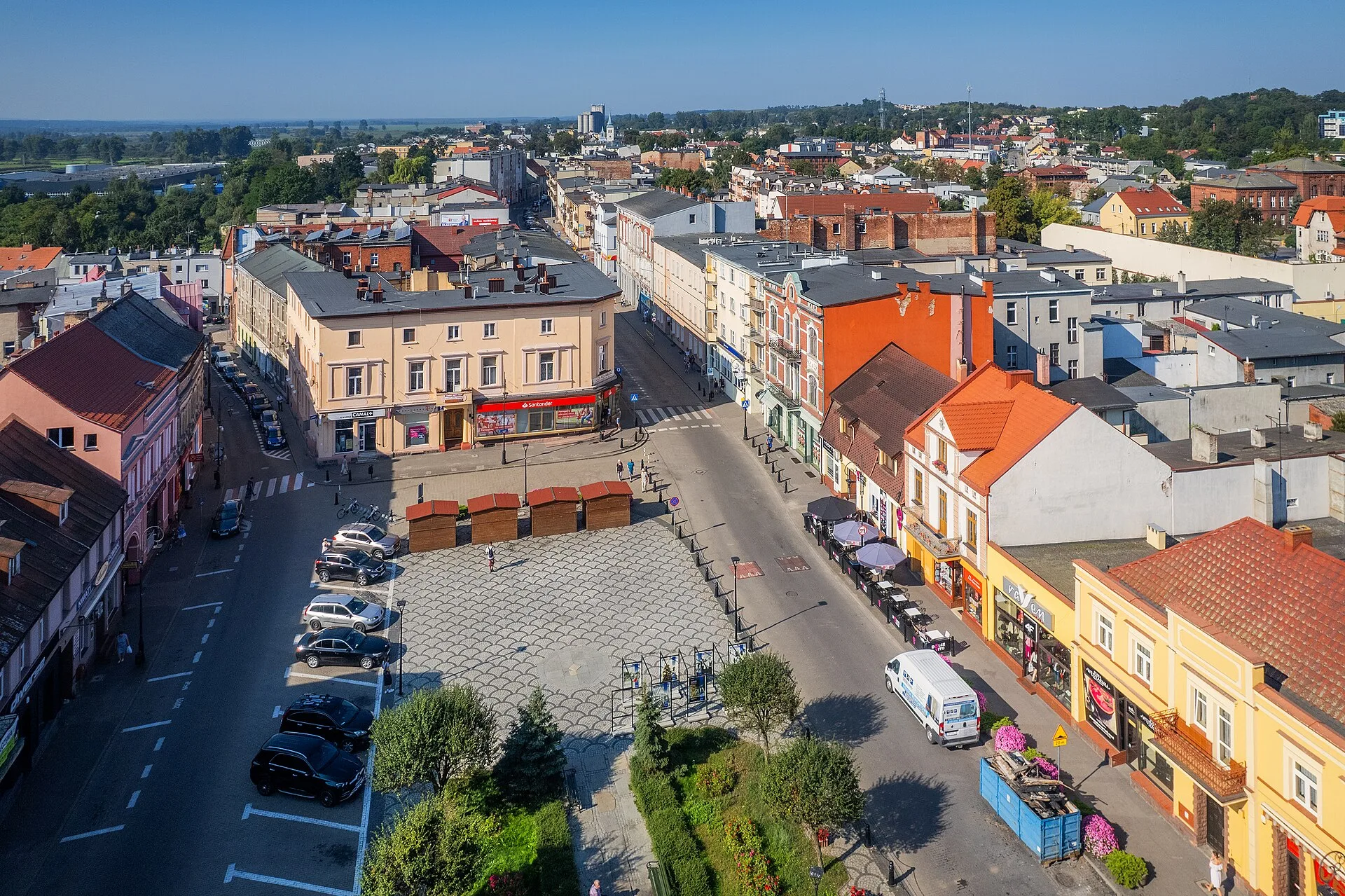 Nakło nad Notecią - widok miasta