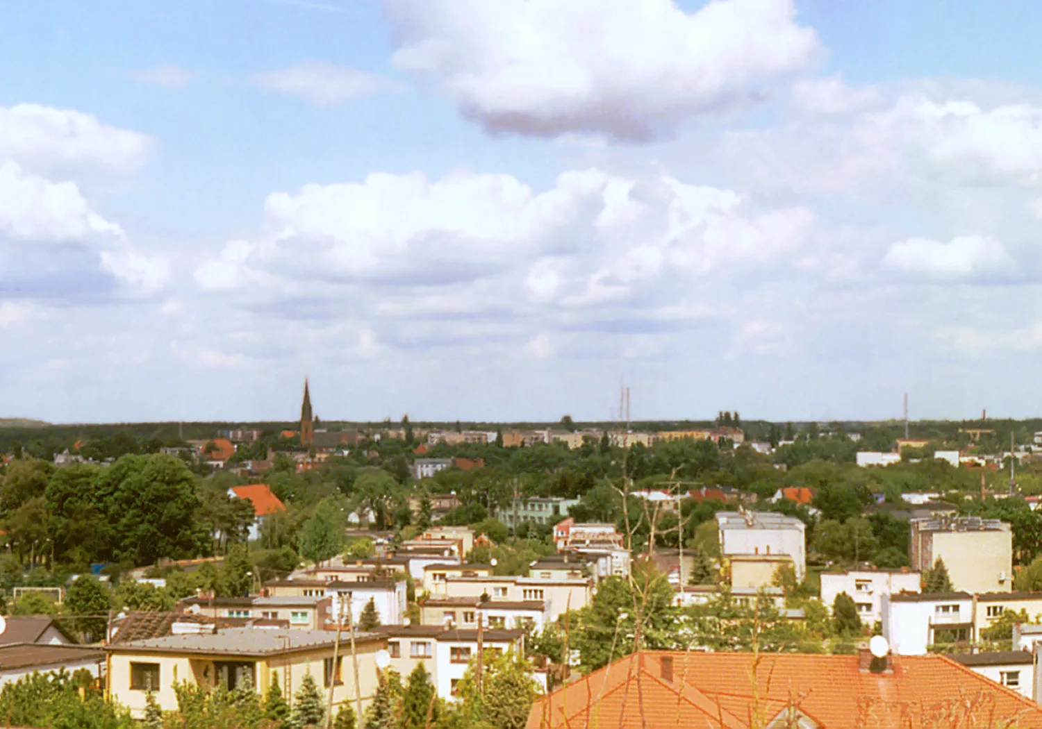 Oborniki - pl:Oborniki, panorama miasta, cz. 3 (Oborniki, panoramic viev, piece 3)