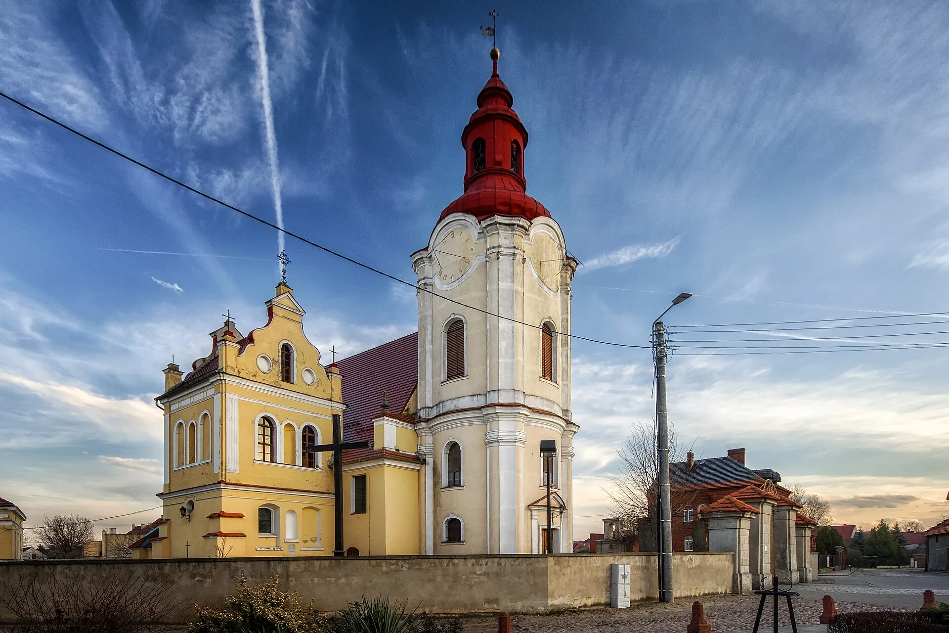 Rawicz - Rawicz-Sarnowa, kościół par. p.w. św. Andrzeja, 1 poł. XVIII