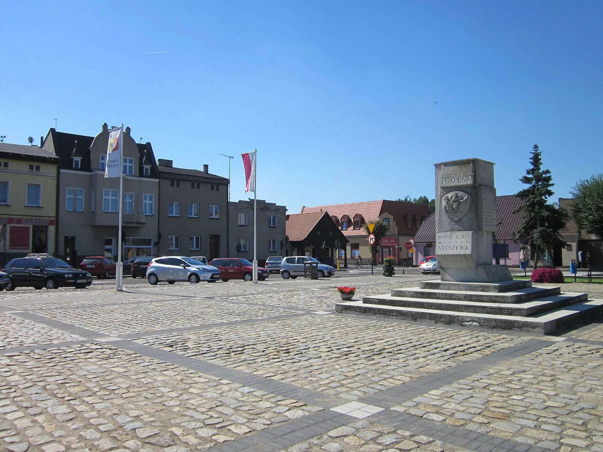 Stęszew - Stęszew - historyczny układ urbanistyczny, XIV, pocz. XX