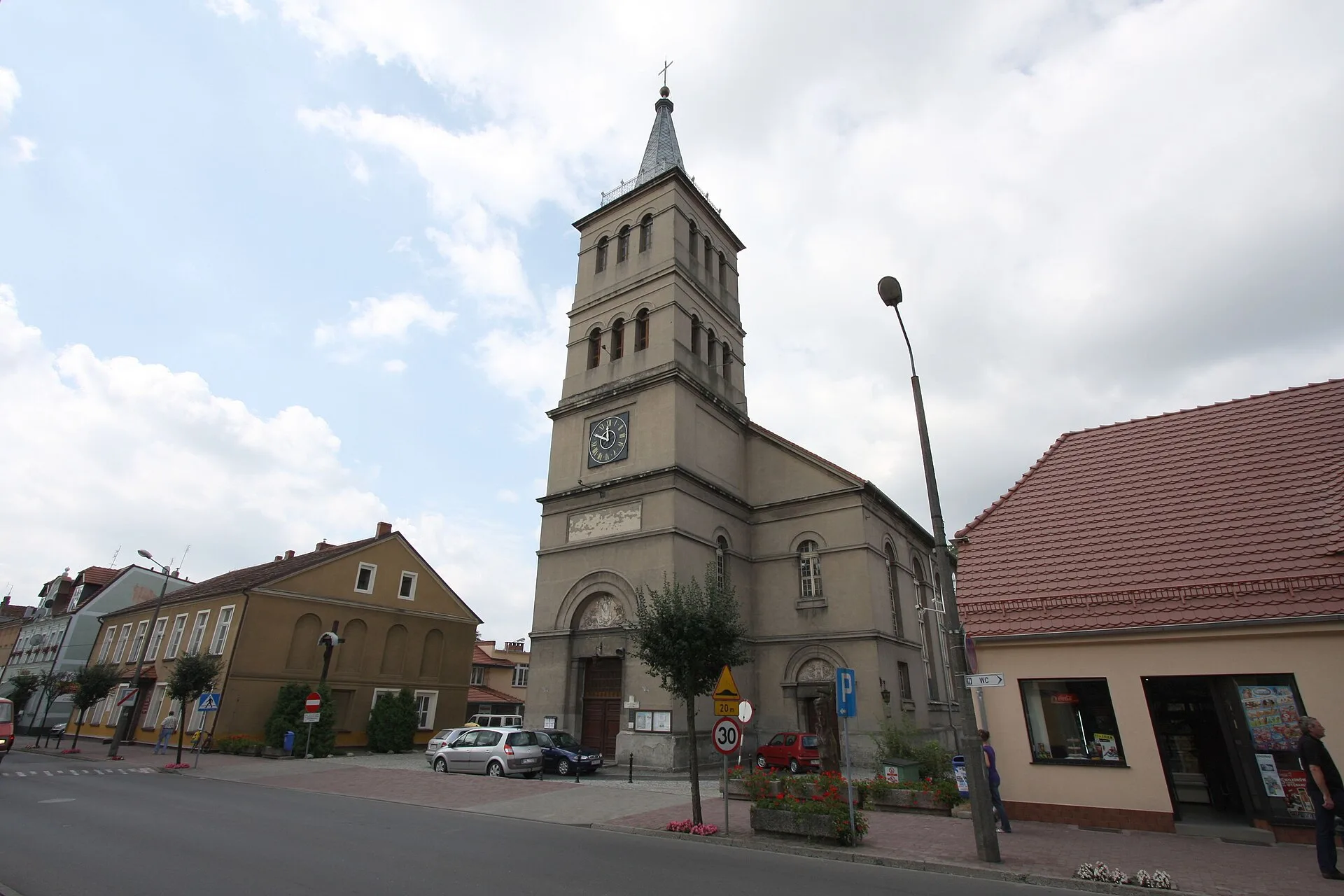 Wolsztyn - Wolsztyn, kościół ewangelicki, ob. rzym.-kat. fil. p.w. Wniebowstąpienia Pańskiego, mur., 1832