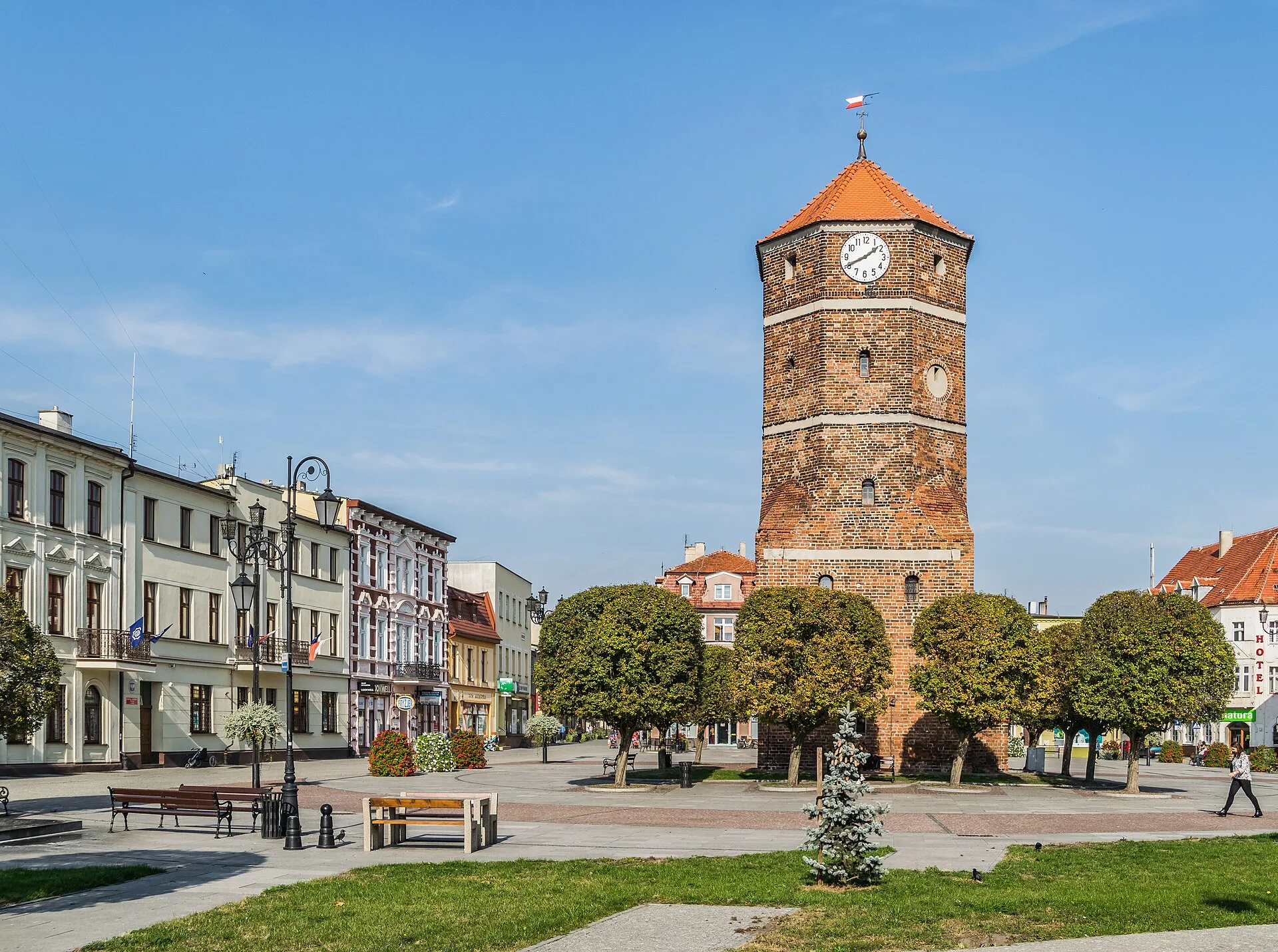 Żnin - widok miasta